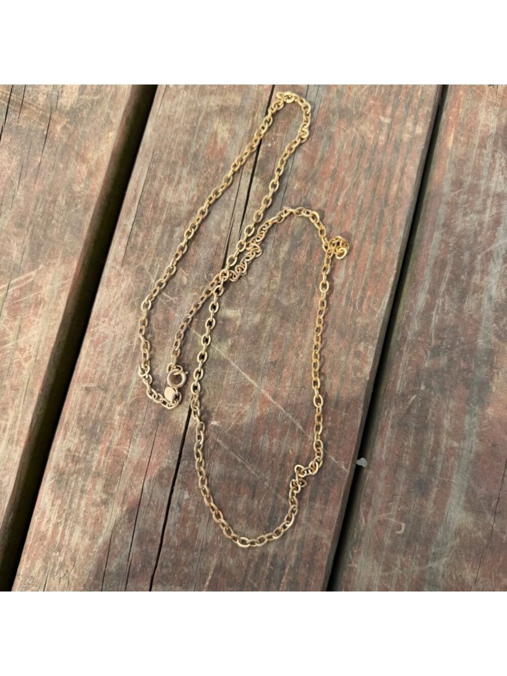 Vintage Avon Gold-Tone Chain Necklace